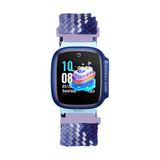 Maks Technology Huawei Gt4 41Mm Mkst Krd-139 18Mm Çocuklara Özel Örgü Kordon - Mor