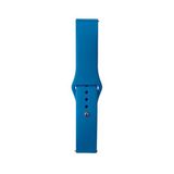 Maks Technology Huawei Honor Magic 2 46mm Band Serisi 22mm Klasik Kordon Silikon Strap Kayış-Mavi