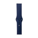 Maks Technology Huawei Honor Magic 2 46mm Band Serisi 22mm Klasik Kordon Silikon Strap Kayış-Midnight Blue