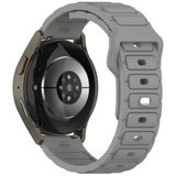 Maks Technology Huawei Honor Magic 2 46mm MKST KRD-132 22mm Silikon Kordon Strap Kayış - Gri