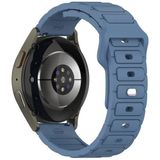 Maks Technology Huawei Honor Magic 2 46mm MKST KRD-132 22mm Silikon Kordon Strap Kayış - Mavi