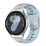 Maks Technology Huawei Honor Magic 2 46Mm Mkst Krd-135 22Mm Silikon Kordon Strap Kayış - Açık Mavi-Gri