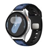 Maks Technology Huawei Honor Magic 2 46Mm Mkst Krd-135 22Mm Silikon Kordon Strap Kayış - Lacivert-Siyah