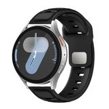 Maks Technology Huawei Honor Magic 2 46mm MKST KRD-135 22mm Silikon Kordon Strap Kayış - Siyah
