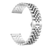 Maks Technology Huawei Honor Magic 2 46Mm Uyumlu Krd-36 22Mm Metal Mkst Kordon-Gümüş