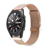 Maks Technology Huawei Honor Magic 2 46mm Uyumlu KRD-45 22mm Metal MKST Kordon-Rose Gold