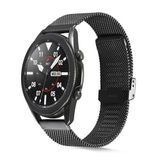 Maks Technology Huawei Honor Magic 2 46mm Uyumlu KRD-45 22mm Metal MKST Kordon-Siyah