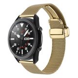 Maks Technology Huawei Honor Magic 2 46mm Uyumlu KRD-85 22mm Metal MKST Kordon-Gold