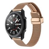 Maks Technology Huawei Honor Magic 2 46mm Uyumlu KRD-85 22mm Metal MKST Kordon-Rose Gold