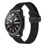 Maks Technology Huawei Honor Magic 2 46mm Uyumlu KRD-85 22mm Metal MKST Kordon-Siyah
