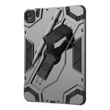 Maks Technology iPad Air 10.9 2022 (5.Nesil) MKST Defens Tablet Silikon - Siyah