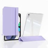 Maks Technology iPad Air 11 2025 M3 Kılıf Magnetik Ayrılabilen Airbagli MKST Sliding Tablet Kılıfı - Lavender