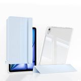Maks Technology iPad Air 11 2025 M3 Kılıf Magnetik Ayrılabilen Airbagli MKST Sliding Tablet Kılıfı - Mavi Açık