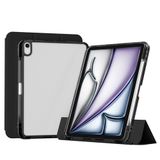 Maks Technology iPad Air 11 2025 M3 Kılıf Magnetik Ayrılabilen Airbagli MKST Sliding Tablet Kılıfı - Siyah