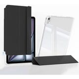 Maks Technology iPadAir 11 2025 M3 Kılıf Magnetik Ayrılabilen Airbagli Mkst Sliding Tablet Kılıfı - Siyah