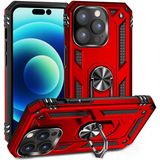 Maks Technology iPhone 14 Pro Max Kılıf Mkst Vega Kapak-Kırmızı