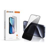 Maks Technology iPhone 15 Pro Max Davin 5D Privacy Cam Ekran Koruyucu - Siyah