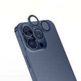 Maks Technology iPhone 15 Pro Max MKST Mikro Kamera Lens Koruyucu - Midnight Blue