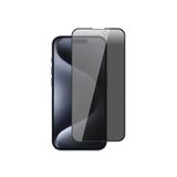 Maks Technology iPhone 15 Uyumlu MKST New 5D Privacy Temperli Ekran Koruyucu