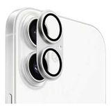 Maks Technology iPhone 17 Mkst Cl-20 Kamera Lens Koruyucu - Gümüş - Kamera Lens Koruycu