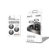 Maks Technology iPhone 17 Pro Max MKST CL-12 Premium Safir Parmak İzi Bırakmayan Anti-Reflective Kamera Lens Koruyucu - Gri