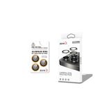 Maks Technology iPhone 17 Pro Max MKST CL-12 Premium Safir Parmak İzi Bırakmayan Anti-Reflective Kamera Lens Koruyucu - Turuncu