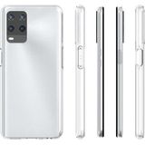 Maks Technology Oppo A54 4g Kılıf Mkst Süper Silikon Kapak-Renksiz