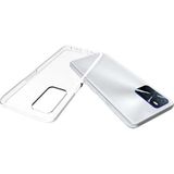 Maks Technology Oppo A55 4g Kılıf Mkst Süper Silikon Kapak-Renksiz