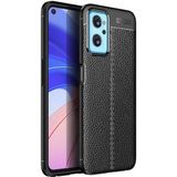 Maks Technology Oppo A96 4g Kılıf Mkst Niss Silikon Kapak-Siyah
