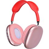 Maks Technology P10 Hi-Fi Ses Kalitesi Ayarlanabilir ve Katlanabilir Kulak Üstü Bluetooth Kulaklık - Kırmızı