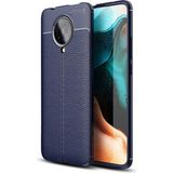 Maks Technology Poco F2 Pro Kılıf Mkst Niss Silikon Kapak-Lacivert
