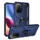 Maks Technology Poco F3 Kılıf MKST Vega Kapak - Mavi