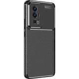 Maks Technology Poco F5 Pro Kılıf MKST Negro Silikon Kapak - Siyah