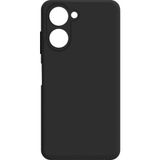 Maks Technology Realme 10 4G Kılıf MKST Biye Silikon - Siyah