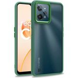 Maks Technology Realme C31 Kılıf MKST Flora Kapak - Yeşil