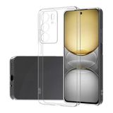 Maks Technology Realme C75 Kılıf MKST Süper Silikon Kapak - Şeffaf