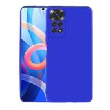Maks Technology Redmi Note 11 Global Kılıf MKST Premier Silikon Kapak - Saks Mavi