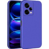 Maks Technology Redmi Note 12 Pro 5G Kılıf MKST Premier Silikon Kapak - Saks Mavi