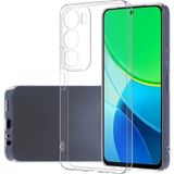 Maks Technology Vivo Y19S Kılıf MKST Süper Silikon Kapak - Şeffaf