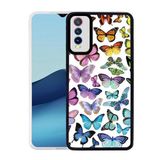 Maks Technology Vivo Y20 Kılıf Mkst M-Fit Desenli Kapak - Butterfly No3
