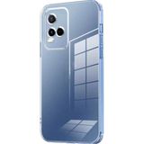 Maks Technology Vivo Y21S Kılıf MKST Süper Silikon Kapak - Renksiz