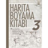 Maksat Kitap Harita Boyama Kitabı - Dünya 3
