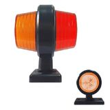 Maksi Takoz Lamba 18 Ledli 105Mm 12V-24V Sari - Kirmizi - Fr0117-Yr