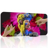 Maksimalizm Oyuncu Gaming Mouse Pad Kauçuk Kaymaz Taban Mousepad (V4, 70x30 XL)