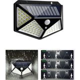Maksipazar Sensörlü Duvar Tipi LED Aplik Güneş Enerjili Solar Projektör Aydınlatma LED Aplik