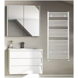Maktek 400 x 1400 Yüksek Kaliteli Beyaz Düz Havlupan Beyaz Boyalı Havlu Radyatör 40X140