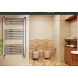 Maktek 600X700 Kaliteli Çelik Düz Havlupan Krom Kaplama Havlu Radyatör 60X70