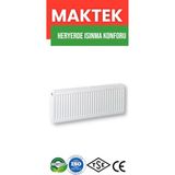 MAKTEK Panel Radyatör Tip 22 Pkkp ( Kalorifer Petek ) 1 adet - 50x60
