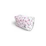 Makyaj Çantası | Makeup Bag | Kapitone Bakım Seyahat Kozmetik Çantası (Beyaz-Pembe)