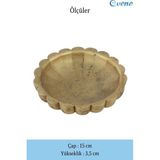 Makyaj Organizeri Kozmetik Makyaj Düzenleyici Çiçek Model - Siyah - Altın